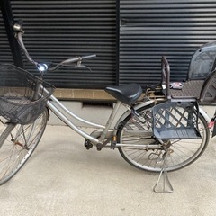 チャイルドシート　後ろ乗せ　26インチ　自転車　の画像