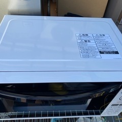 東芝電子レンジER-SS17A (W)美品の画像