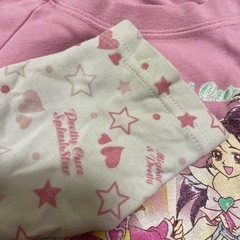 ⑨プリキュア　子どもパジャマ上のみ　110の画像