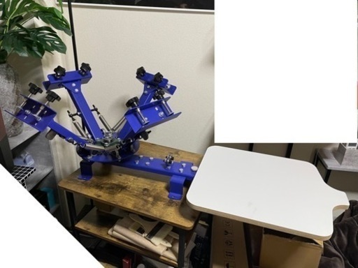 シルクスクリーン 印刷機 Amazon.co.jp: 1/4 カラー 1/2/4 ステーション スチール シルク