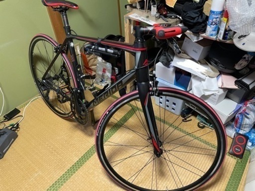 メリダ スクルトゥーラ400 ロード クロスバイク化