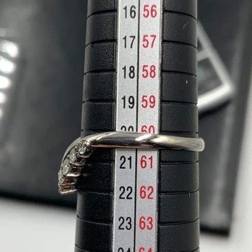 売り切れました。Pt900 プラチナ900 ダイヤモンドリング　4.4g ダイヤ0.55ct