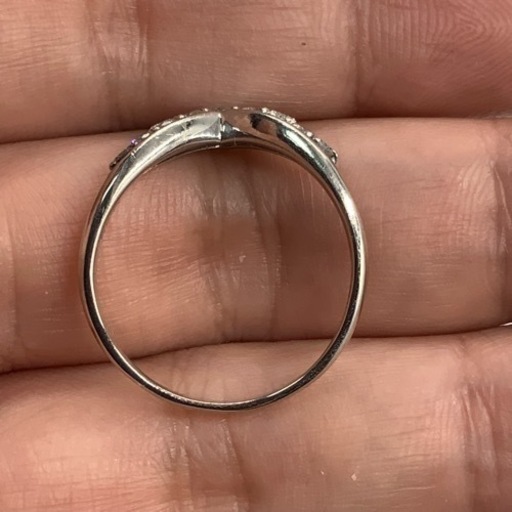 売り切れました。Pt900 プラチナ900 ダイヤモンドリング　4.4g ダイヤ0.55ct