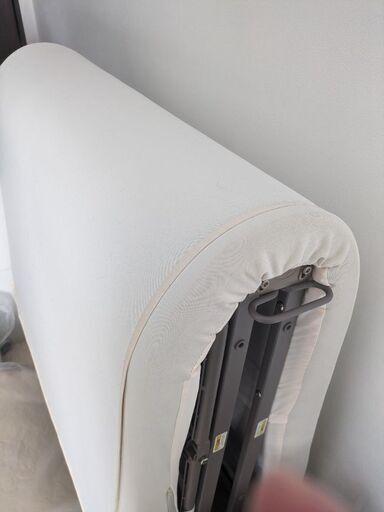 [美品] 収納式電動リクライニングベッド