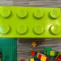 LEGO duplo 　基礎板付きの画像