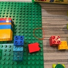 LEGO duplo 　基礎板付きの画像