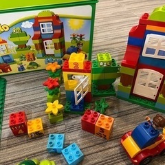 LEGO duplo 　基礎板付きの画像