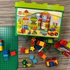 LEGO duplo 　基礎板付きの画像