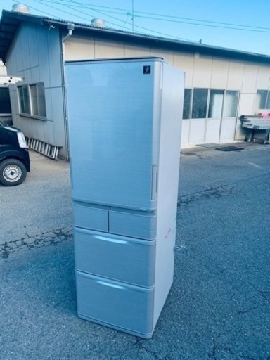 シャープ ノンフロン冷凍冷蔵庫SJ-W412F-S