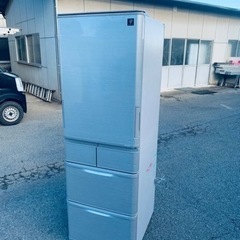 シャープ ノンフロン冷凍冷蔵庫SJ-W412F-S