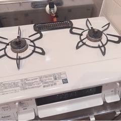 20 21 23 24日に取りに来れる方　パロマ　2口ガスコンロ　