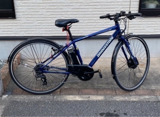 低走行距離TB1e TB7B41 ブルー2021年モデル電動自転車 (ゴマ) 東