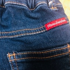 ジーンズ、サロペット　　80センチの画像