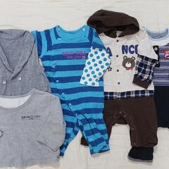 【最終値下げ】ベビー服 春秋 80 15点 コムサ サンカンシオン フーセンウサギの画像