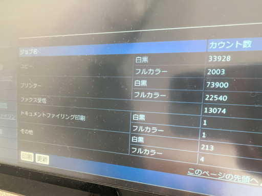 シャープ複合機　MX-2640FN