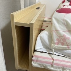 家具 ベッド シングルベッドの画像