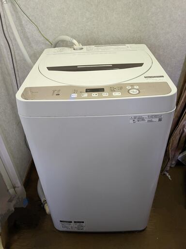 シャープ 洗濯機 ６キロタイプ