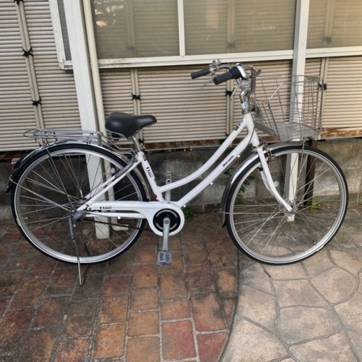 丸石サイクル中古27㌅ 値下げ丸石サイクル27インチベルトドライブ内装3段 (サク) 稲沢の