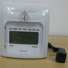 VI|OICE タイムレコーダー VT-1000 鍵2個付きの画像