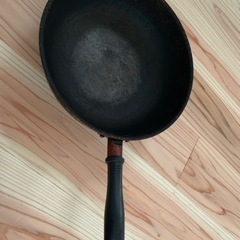 ガス火専用　大きなフライパン