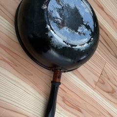 ガス火専用　大きなフライパンの画像