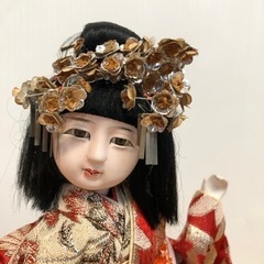 日本人形　着物　女の子の画像