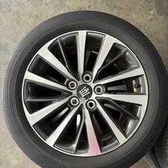 220系クラウン 純正アルミ4本 17インチ