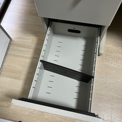 男性OK 事務机用サイドテーブルの画像