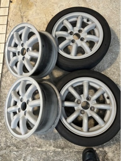 値下げしました　無名エイトスポーク　14インチ　6j