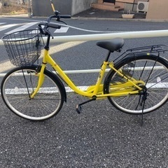 自転車 金色