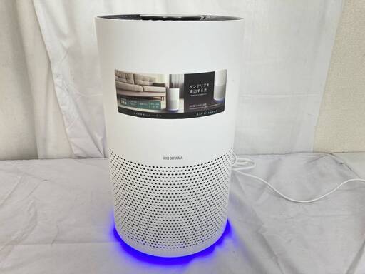 《決まりました》JT412 (K) アイリスオーヤマ IRIS OHYAMA 空気清浄機 IAP-A35-W 2020年製 ホワイト 16畳に対応 おやすみモード 通電動作OK 中古現状品 現地引き取りのみ