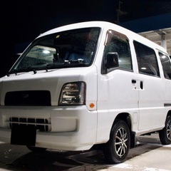 軽キャンピングカー(4ナンバー登録 税金安い！) スバル サンバーバンの画像