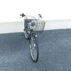 2017 新品バッテリーに交換済! 子供乗せ対応 ヤマハ PAS Raffini PA26R モダンブルー 大容量12.3Ah 新品フロントバスケット 車体極めて良好 自614