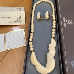 ECRIN D'OR ネックレス　イヤリング　エクラン　エクランドールの画像