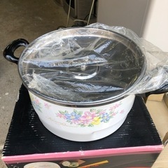 NO：1160 笛付き27cm蒸し鍋❣️   値下げ超お買い得品‼️の画像