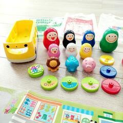 こどもちゃれんじ☆いろっち&ブロックセットの画像