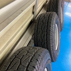 285/75R16 ホイール付き　4本セット　ブリヂストンの画像