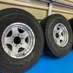 285/75R16 ホイール付き　4本セット　ブリヂストンの画像