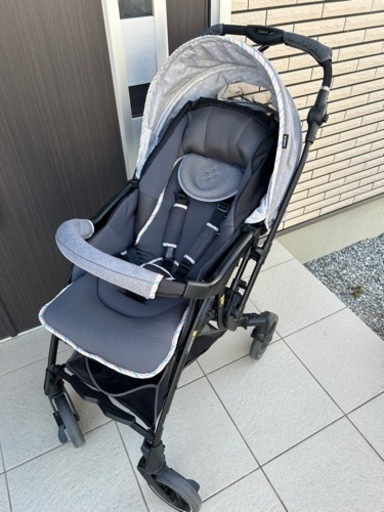 ベビーカー ピジョン ランフィ リノンRA8L グレー