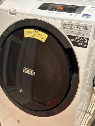 BD-SG100CL 日立ドラム式洗濯機