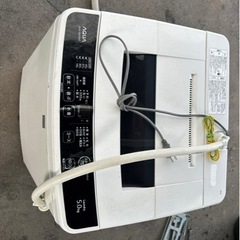 決まりました　洗濯機　