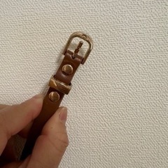 レディースブラウンベルト①の画像