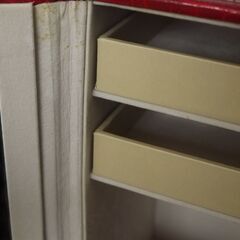 ロペピクニック　ジュエリーボックス　ファブリック　赤の画像