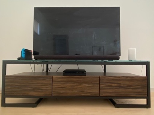 LIVING HOUSE 黒檀 テレビボード