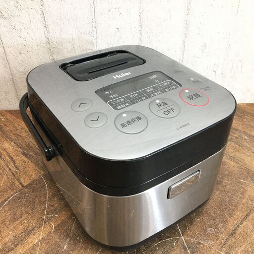 Haier ハイアール マイコンジャー JJ-XP2M31E 3合炊き 2019年製 0.54L ステンレス 内釜銅張 24c菊MZ