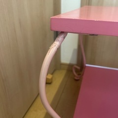 姫系　ピンク　ローテーブルの画像