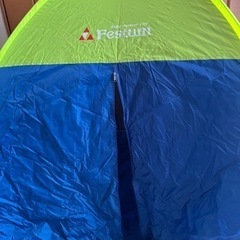 【新品未使用✨】⛺️ワンタッチテントUVカット　通気性抜群の画像