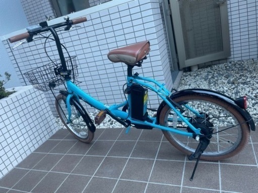 電動自転車(電動アシスト付き折りたたみ自転車)