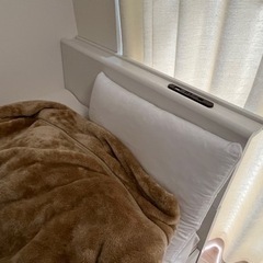 収納付きベッド（マットレス付き）の画像