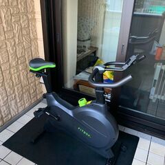 FITBOX 第3世代 フィットネスバイク エアロバイク スピンバイク 静音 ダイエット器具 組み立て簡単 トレーニング トレーニングバイクの画像